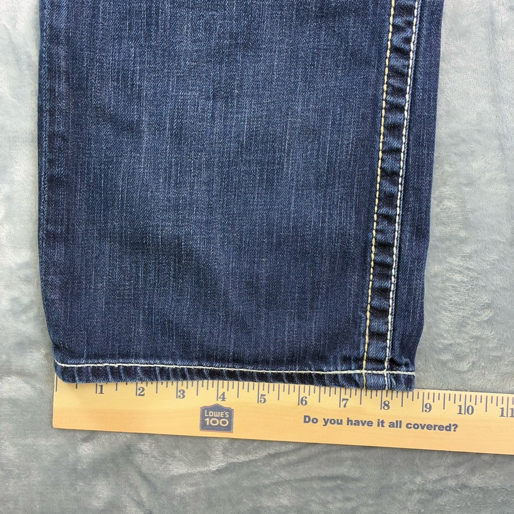 Big Star Pioneer Boot Mens Jeans Size 33L Distressed Cowboy Western Rodeo - Picture 8 of 16